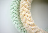 Finger Crochet Wreath