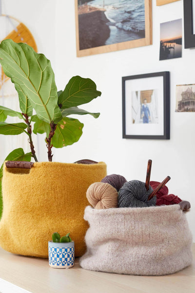 Felted Baskets