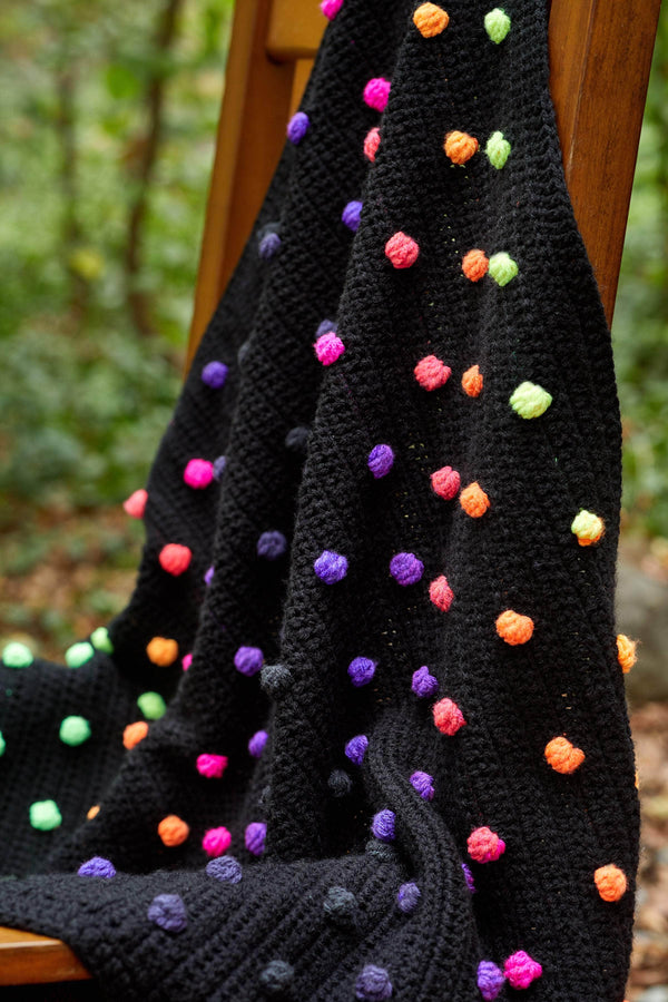 Neon Bobbles Blanket