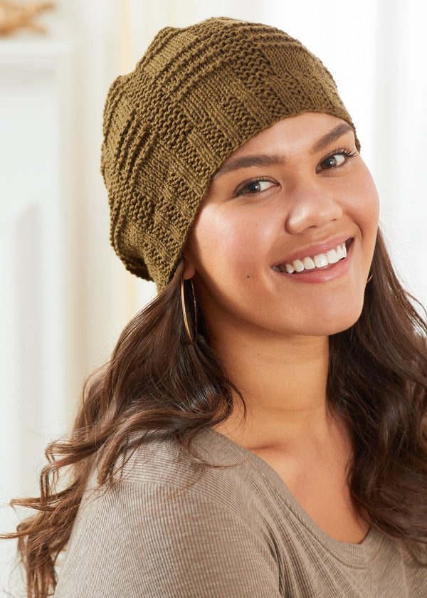 Garter Stripes Hat