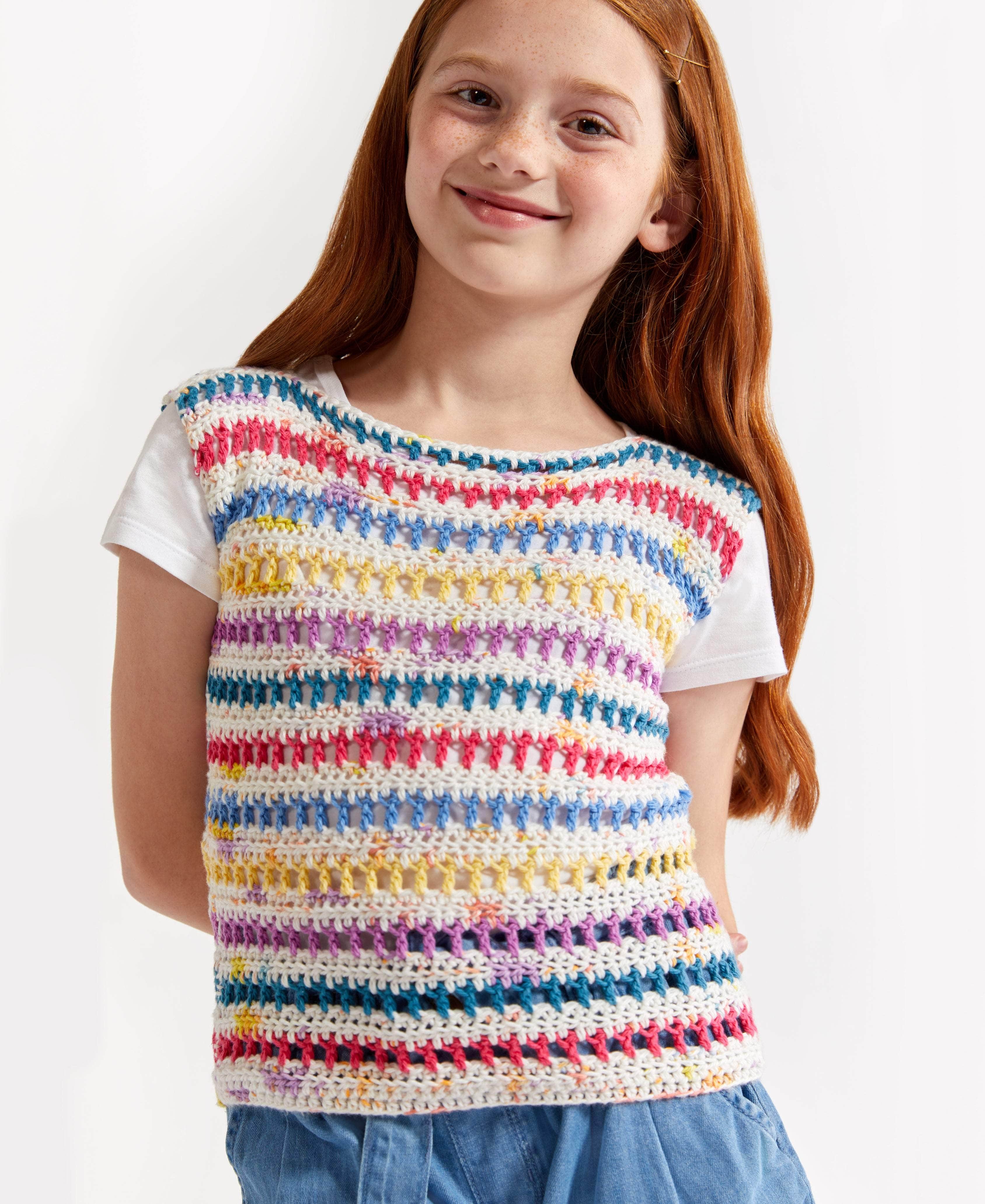 Kid's Boxy Pullover – Premier Yarns