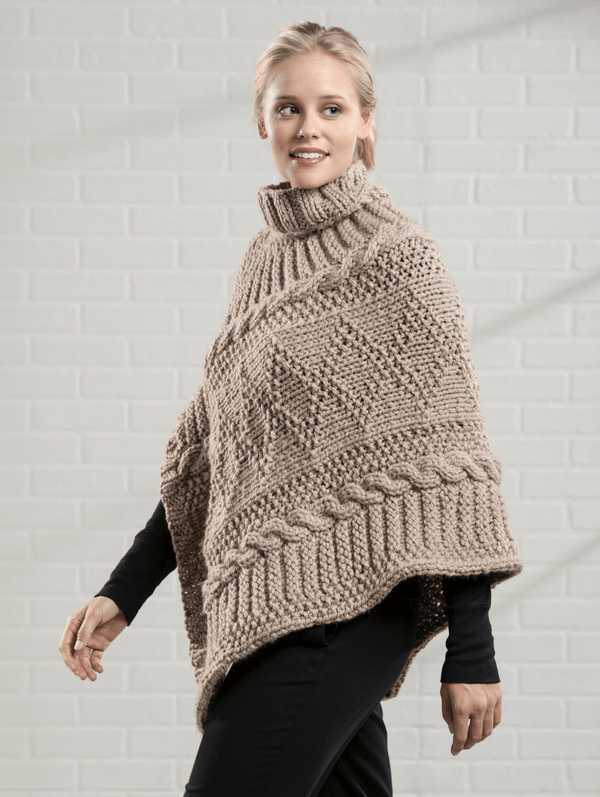 Gansey Poncho