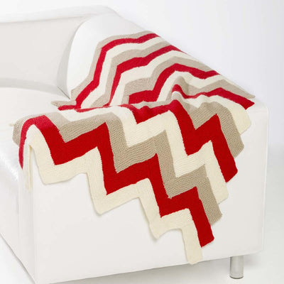 Chevron Stripe Throw