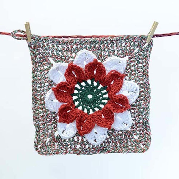 Premier® Poinsettia Washcloth