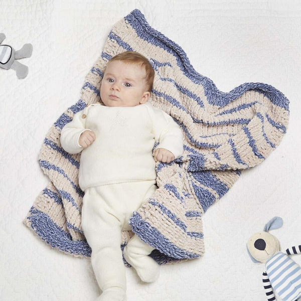Isaac Mizrahi Knit Striped Baby Blanket Free Download