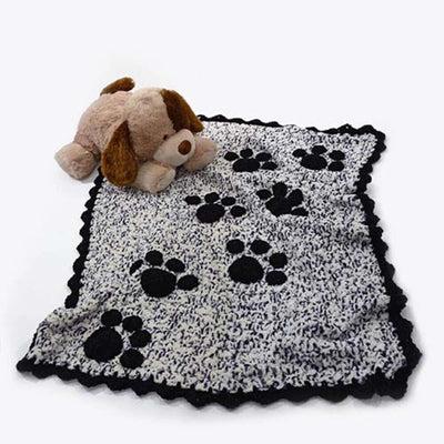 Puppy Prints Throw