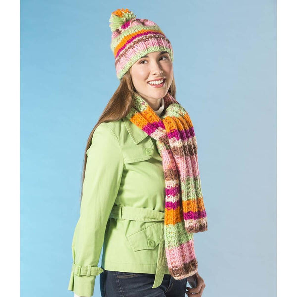 Premier® Chunky Hat & Scarf Set Free Download