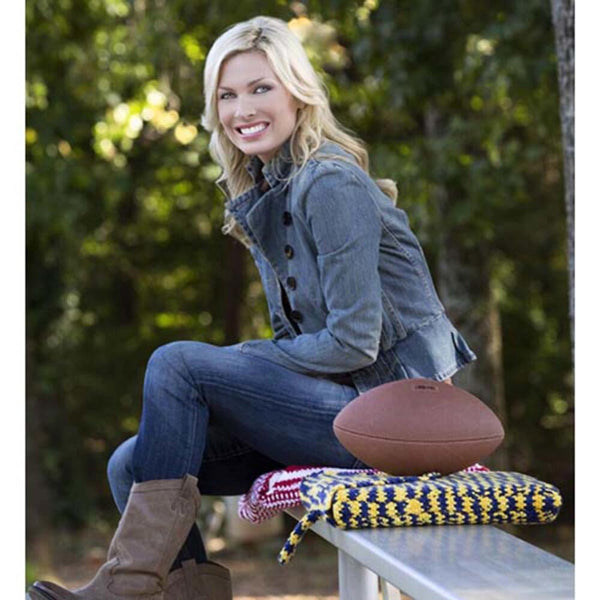 Team Spirit Knit Seat Cushion