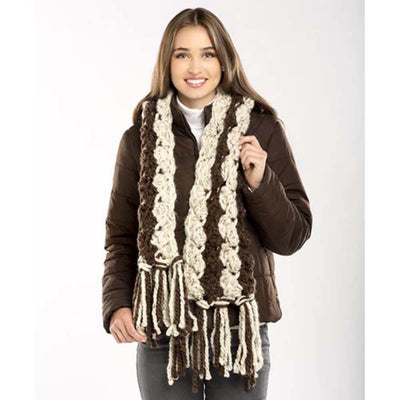 Premier® Tweed Crochet Scarf Free Download