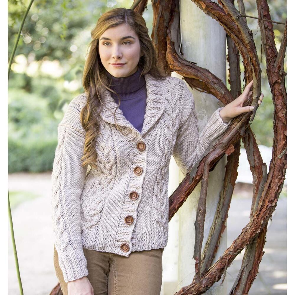Downton Abbey Boxing Day Cardigan Free Download – Premier Yarns