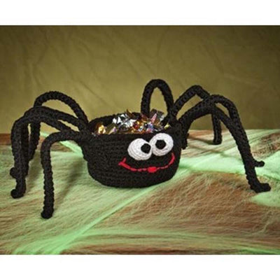 Premier® Silly Spider Treat Basket Crochet Pattern Free Download