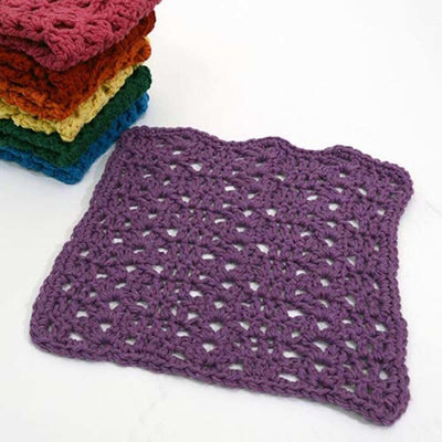 Premier® Rainbow of Washcloths - Violet Free Download