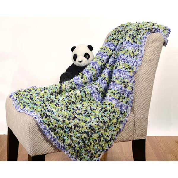 Bluebells and Clover Baby Blanket