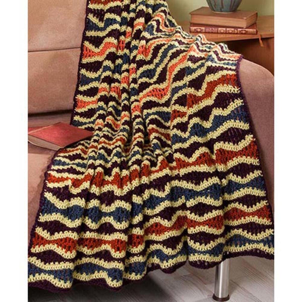 Premier® Reading Ripple Afghan Free Download