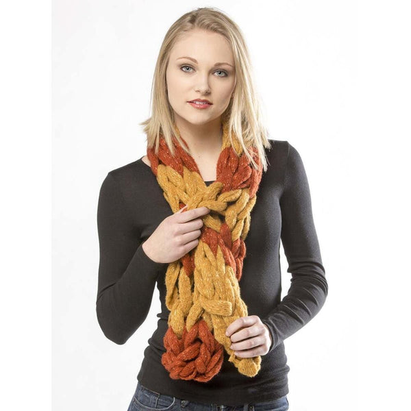 Premier® Amber Stripes Arm Knit Scarf Free Download