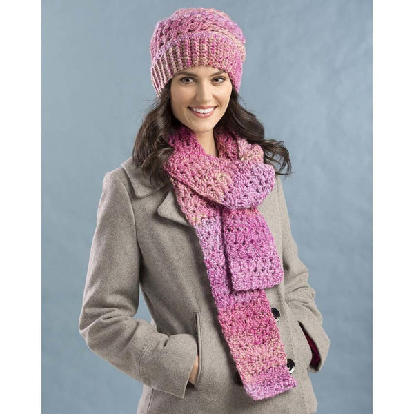 Premier® Roses Bloom Hat and Scarf Set Free Download
